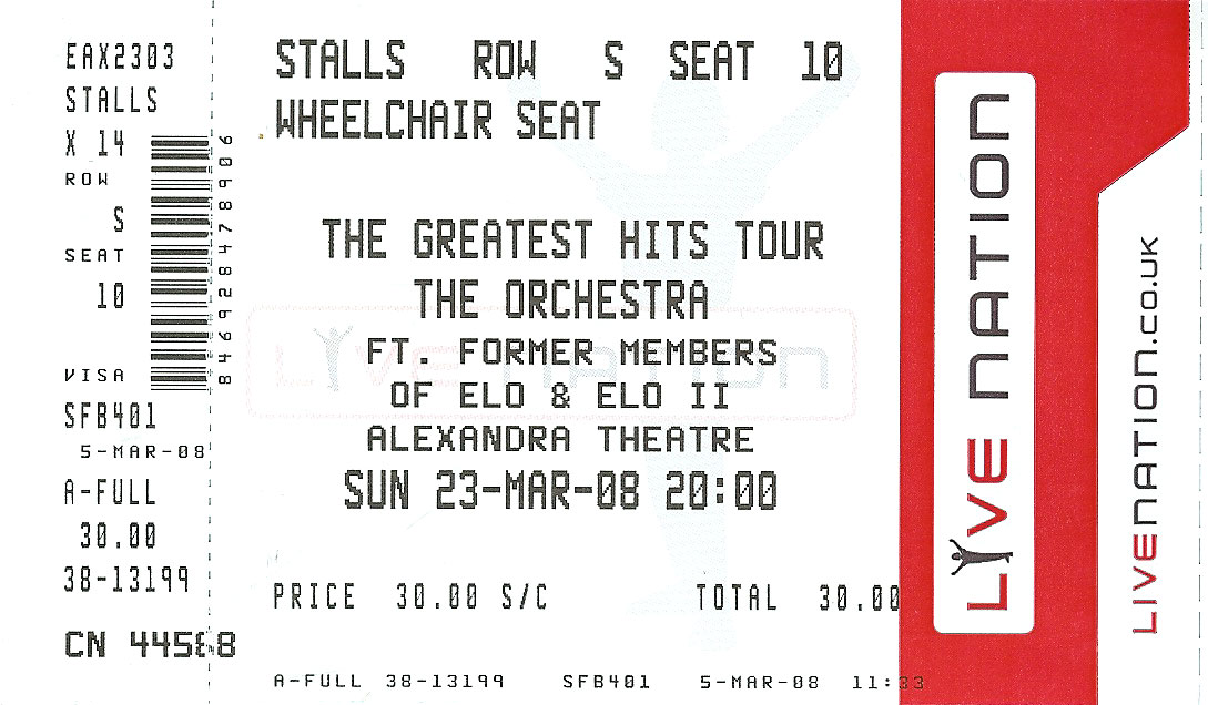 The Orchestra Ticket